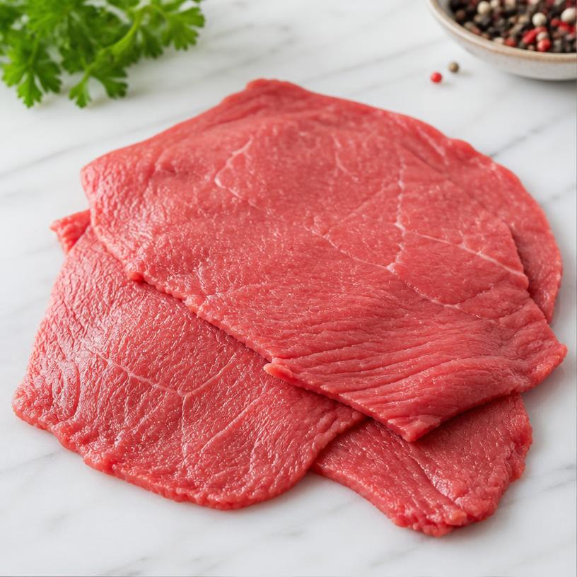 Beef Escalope — cow product at Boucherie Mar Jerjis