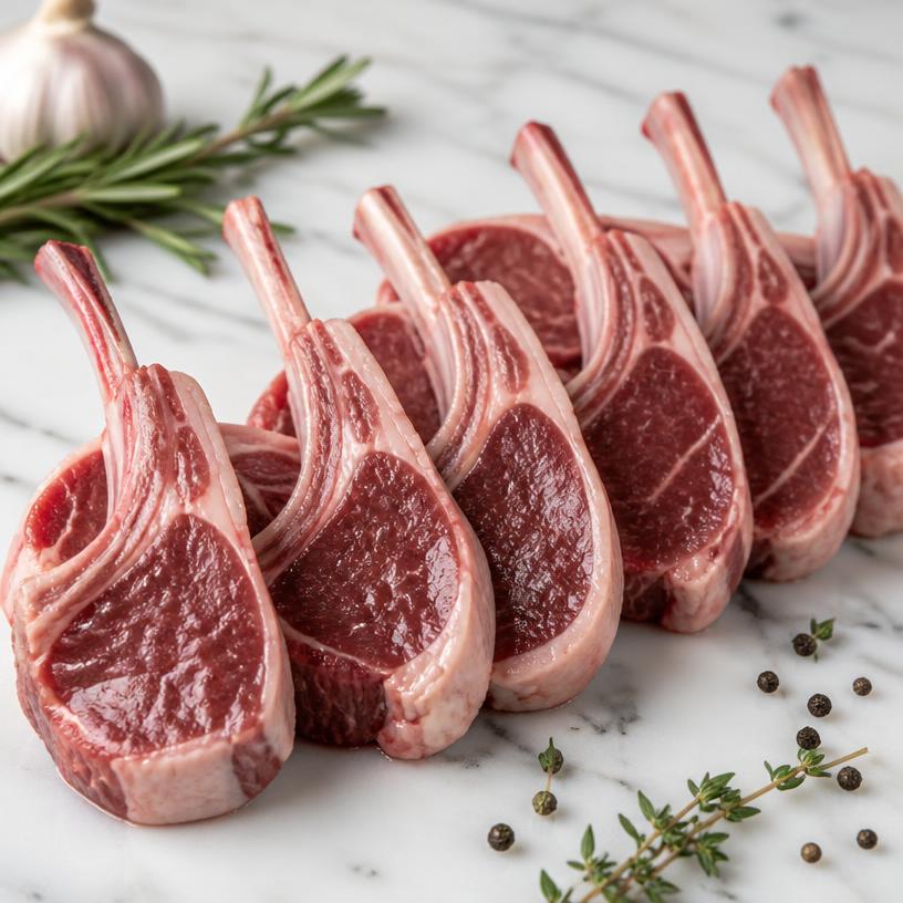 Lamb Chops — sheep product at Boucherie Mar Jerjis