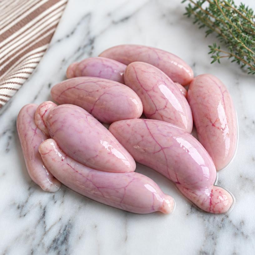 Lamb Testicles — sheep product at Boucherie Mar Jerjis